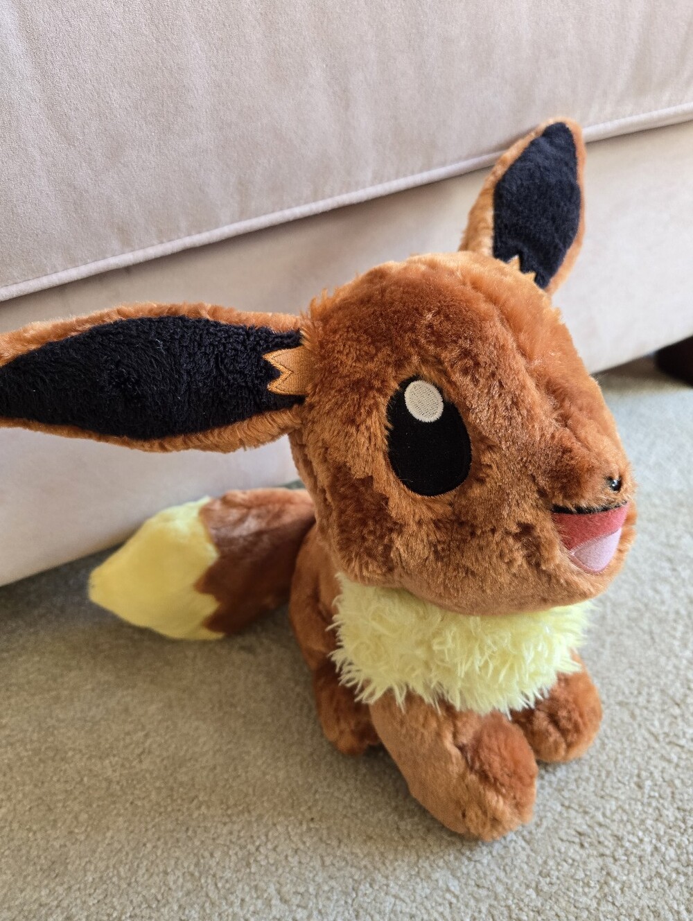 Build a Bear 2022 Pokémon Eevee 16" BABW BAB Plush Stuffed Animal Kids Toy